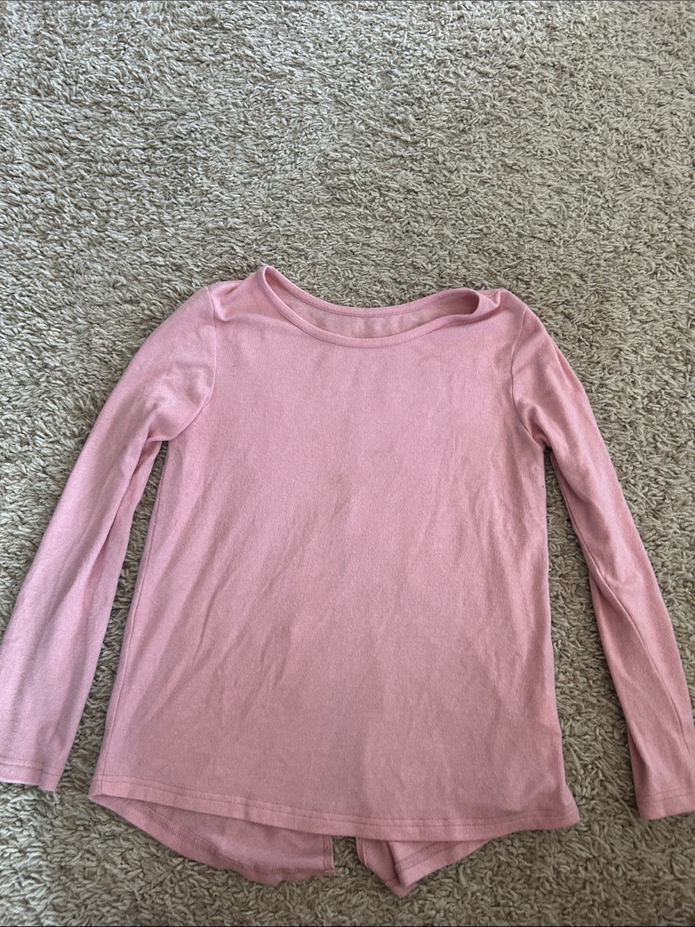 Zyia Active Light Pink Split Back Top
